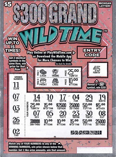 2021 michigan 4 digit lottery calendar post.